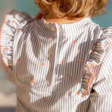 Little Dutch Zwemshirt Lange Mouwen Sunny Flowers Blue