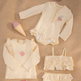 Little Dutch Zwemshirt Lange Mouwen Ocean Treasures Yellow