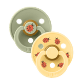 BIBS x Studio 2-Pack Rond Ladybug Sage Mix
