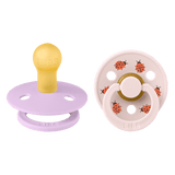 BIBS x Studio 2-Pack Rond Ladybug Violet Sky Mix