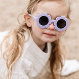 Baby Dutch Zonnebril Flower - Lila