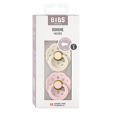 BIBS 2-Pack Boheme Ivory/Blossom