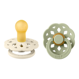 BIBS 2-Pack Boheme Ivory/Sage