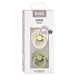 BIBS 2-Pack Boheme Ivory/Sage