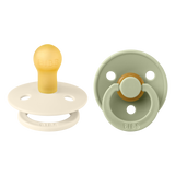 BIBS 2-Pack Rond Ivory / Sage