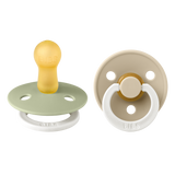 BIBS 2-Pack Rond Night Sage / Vanilla