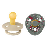 BIBS x Liberty 2-Pack Rond Chamomile Lawn
