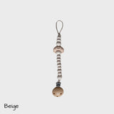 Chewies & More Siliconen Speenkoord Croissant Beige