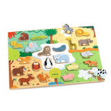 Djeco Houten Puzzel - Dieren