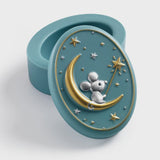 Djeco Tandendoosje Pastel - Blauw