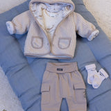 Feetje Broek Taupe - Narwal