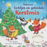 Geluidenboek Met Lampjes - Kerstmis