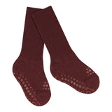 GoBabyGo Antislip Sokken Wol - Wine Red