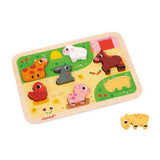 Janod Chunky Puzzel - De Boerderij
