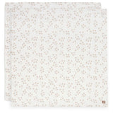 Jollein Hydrofiele Doek Large 115x115cm - 2 Stuks - Leafy Dreams