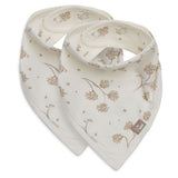 Jollein 2-Pack Slab Bandana - Leafy Deams