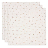 Jollein Hydrofiele Doek Small 70x70cm - 3 Stuks - Animal Friends