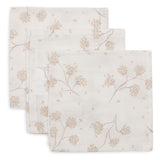 Jollein Hydrofiele Monddoekjes 31x31cm - 3 Stuks - Leafy Dreams