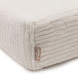 Jollein Aankleedkussenhoes 50x70cm Cloudy Rib - Oatmeal