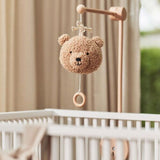 Jollein Muziekhanger Teddy Bear - Biscuit