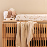 Jollein Aankleedkussenhoes Jersey 50x70cm - Leafy Dreams