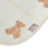 Jollein Slab Waterproof Met Mouw - Teddy Bear