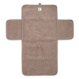Jollein Verschoningsmat Met Opbergvakken Cloudy Rib - Milky Coffee