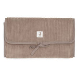 Jollein Verschoningsmat Met Opbergvakken Cloudy Rib - Milky Coffee