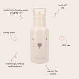Kidzroom Drinkfles 350ml - Beary Excited