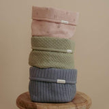 Little Dutch Commodemandje Gebreid Klein - Denim Blue