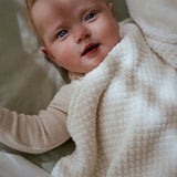 Little Dutch Deken Gebreid / Fleece - Pure Soft White