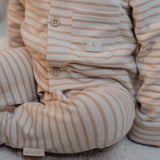 Little Dutch Eéndelige Pyjama - Natural Stripes