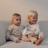 Little Dutch Eéndelige Pyjama - Natural Stripes