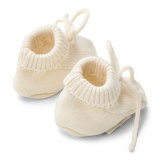 Little Dutch Gebreide Slofjes Offwhite