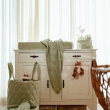 Little Dutch Opbergmand Reversible Groot - Pure Sage