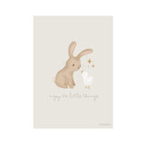 Little Dutch Dubbelzijdige Poster A3 - Little Goose / Little Bunny