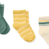 Little Dutch Toddler 3-Pack Sokken Forest/Yellow