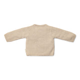 Little Dutch Gebreid Vestje Met Overslag Soft Beige