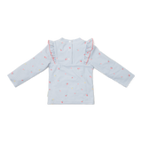 Little Dutch Zwemshirt Lange Mouwen Sunny Flowers Blue