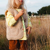 We Are Wovens Wollen Bodywarmer Latte
