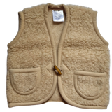 We Are Wovens Wollen Bodywarmer Latte