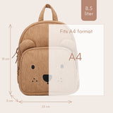 Kidzroom Rugzak Rugzak Porto Beary Excited - Brown