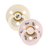 BIBS x Studio 2-Pack Rond Bumblebee Ivory Mix