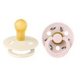 BIBS x Studio 2-Pack Rond Bumblebee Ivory Mix