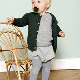 GoBabyGo Antislip Maillot Wol - Grey Melange