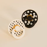 BIBS x Studio Polka 2-Pack Anatomisch Ivory/Black