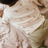 A Tiny Story Broek Ribstof Mosgroen