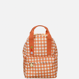 Ole Rugzak Small - Geruit Canyon Oranje