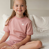Feetje Zomerpyjama Wafel Mauve - Summer Special