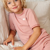 Feetje Zomerpyjama Wafel Mauve - Summer Special
